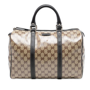 Pre-Loved Gucci Medium GG Crystal Joy Boston Bag